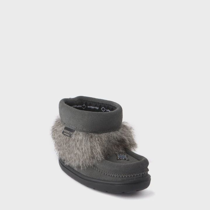 Manitobah Snowy Owlette Beaded Mukluk- Toddler