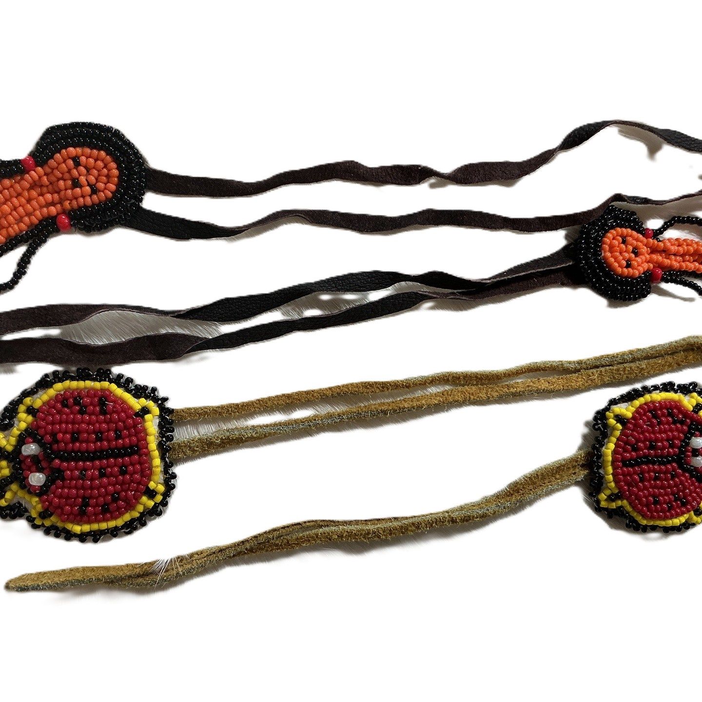 Beaded Children’s Hair Ties by Marella Schofield