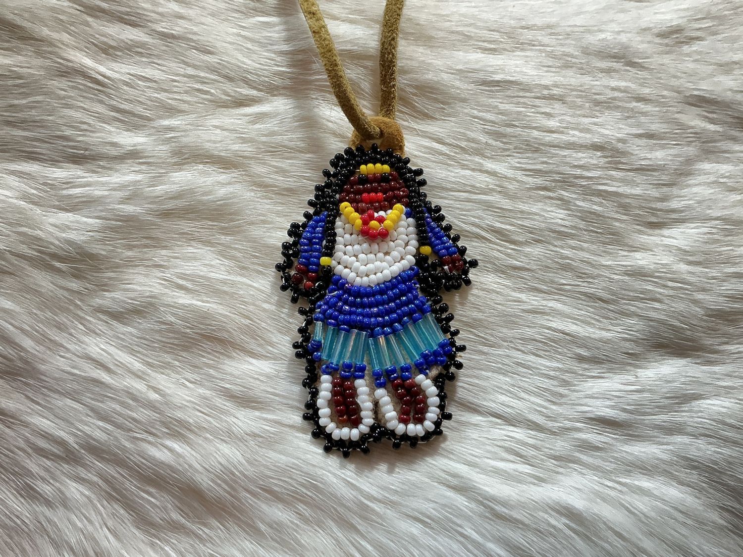 Beaded Dancer Necklace by Marella Schofield