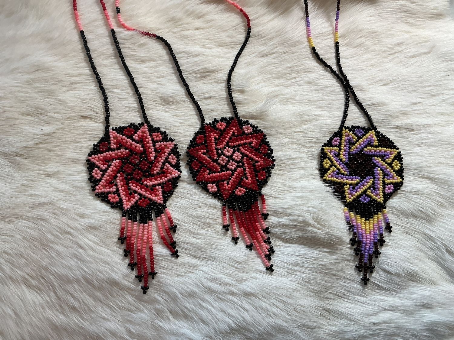 Single Strand Beaded Medallion