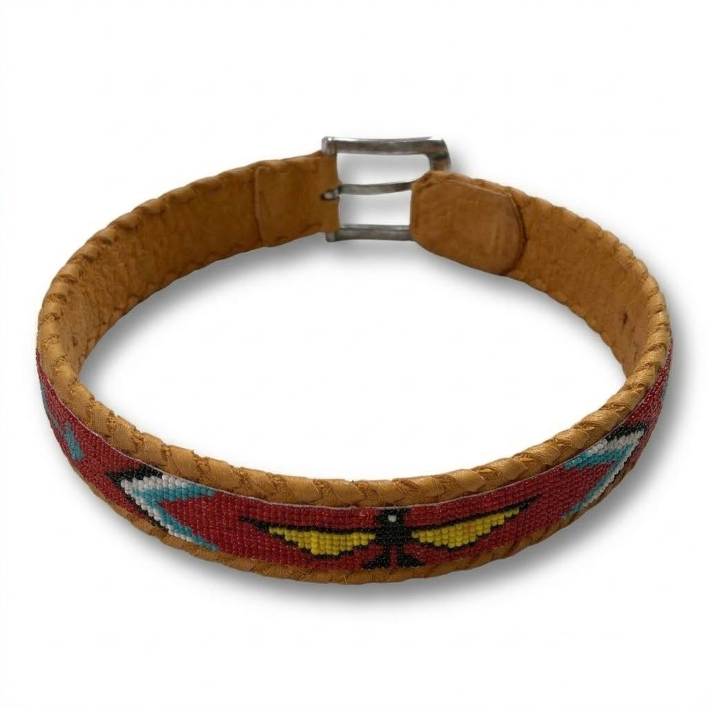 Beaded Children’s Belt by Anita Pelletier