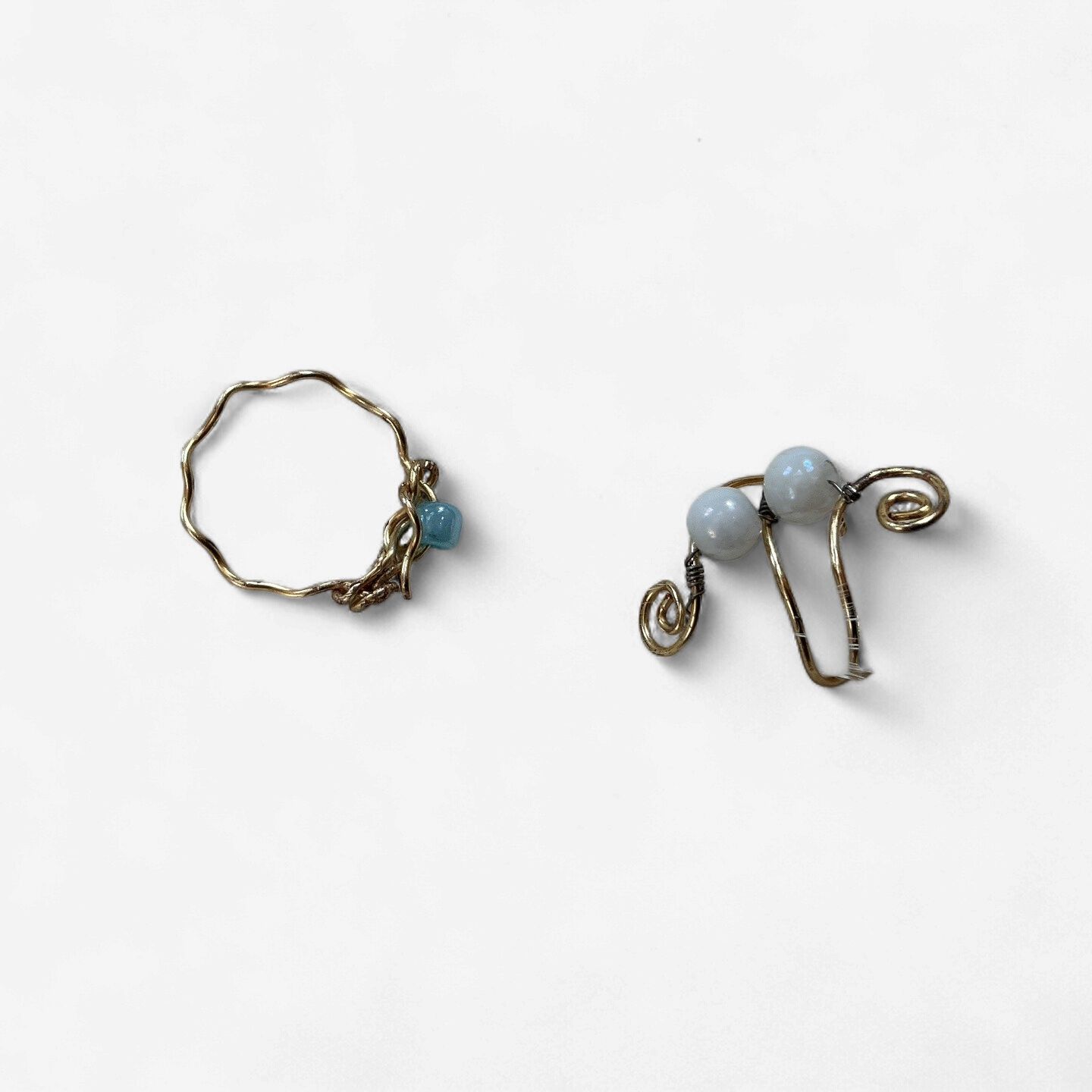 Bent Wire Rings by Avis Knott