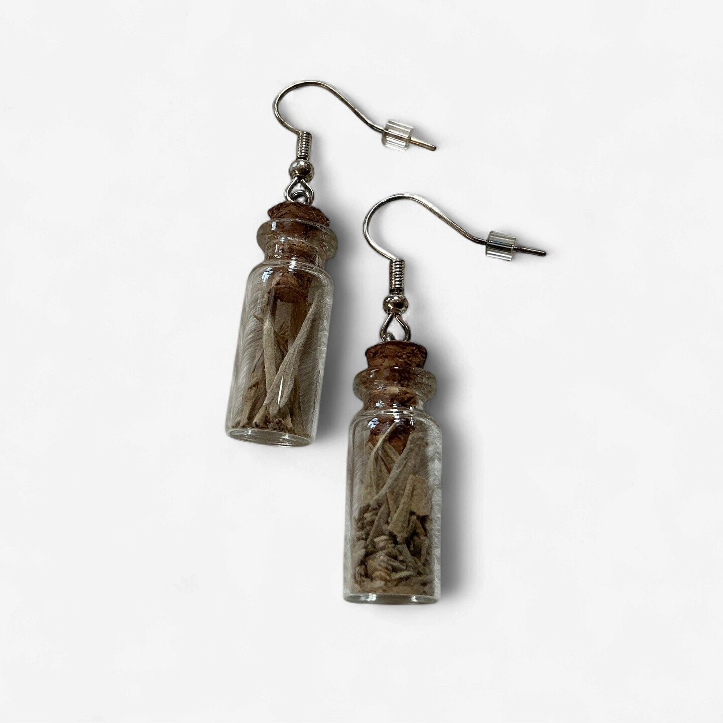 Sage in Bottle Earring