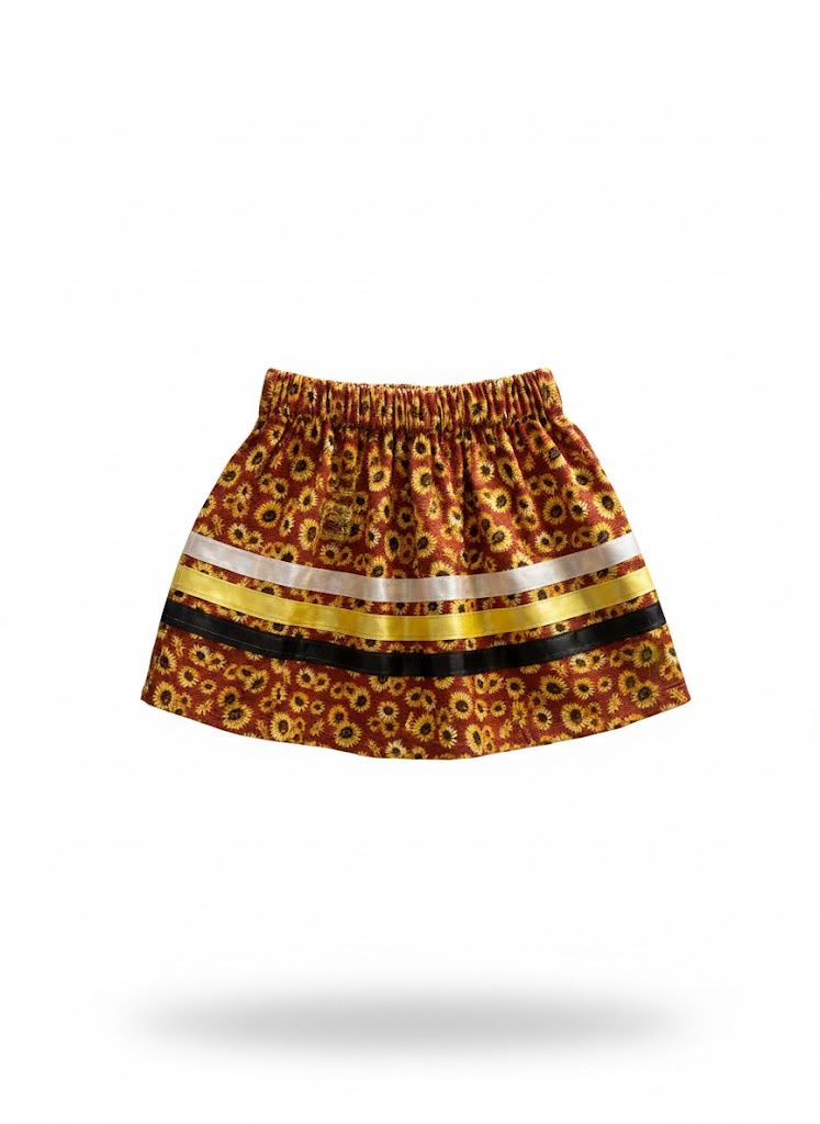 Ribbon Skirt- Child, Design: Sunflower