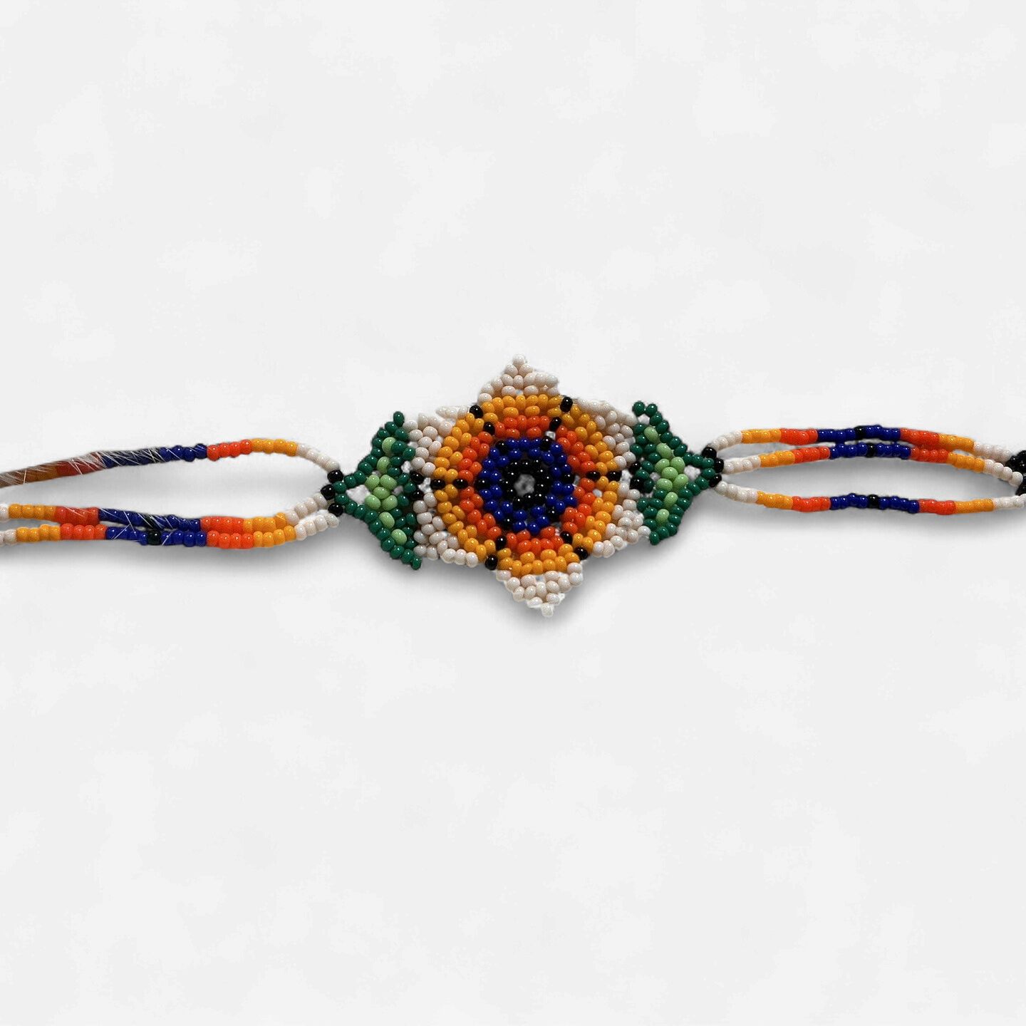 Beaded Flower Design Bracelets, Style: Small #1