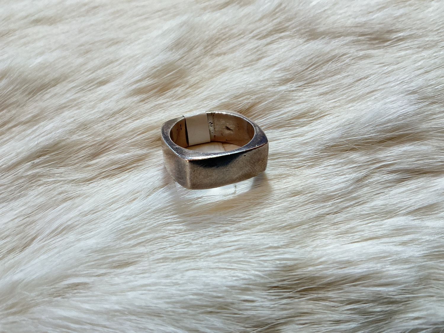 Carmel Sterling Silver Square Ring