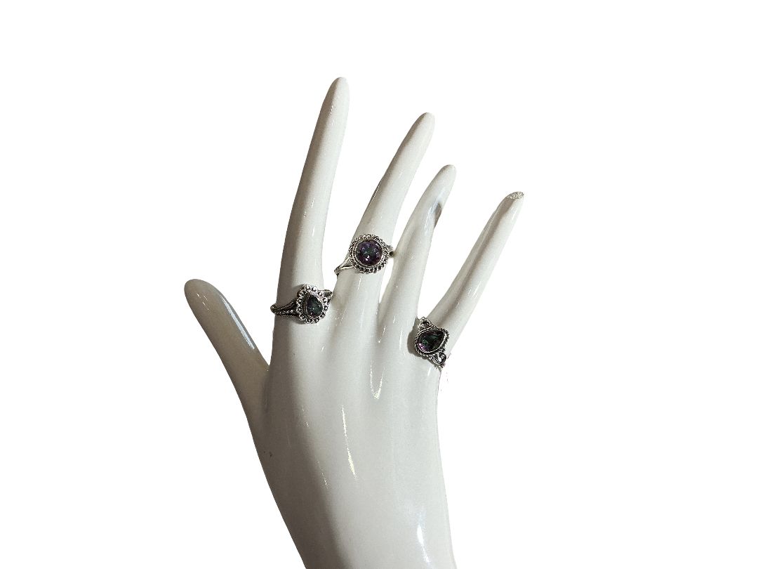 Sterling Silver Mystic Rings