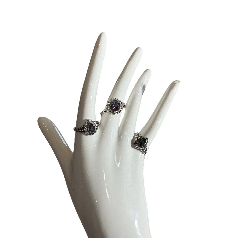 Sterling Silver Mystic Rings
