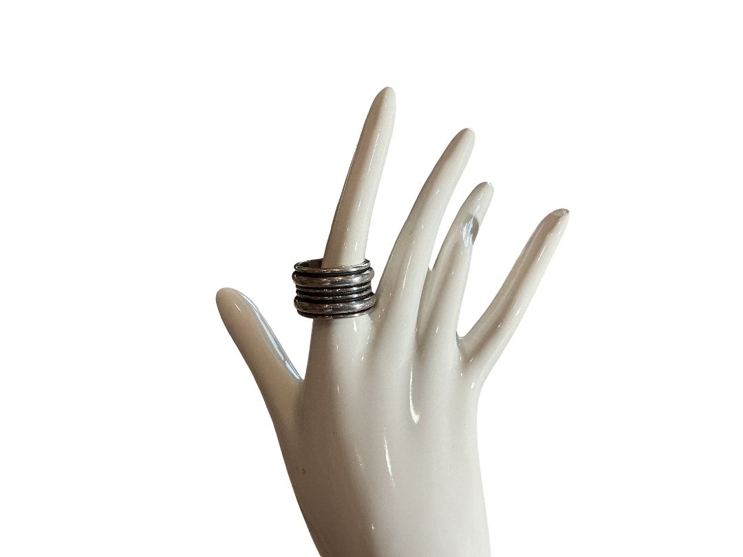 Sterling Silver Large Spin Rings