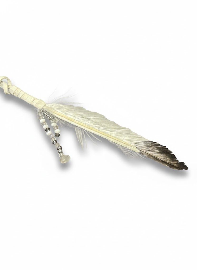 Feather Car Charm