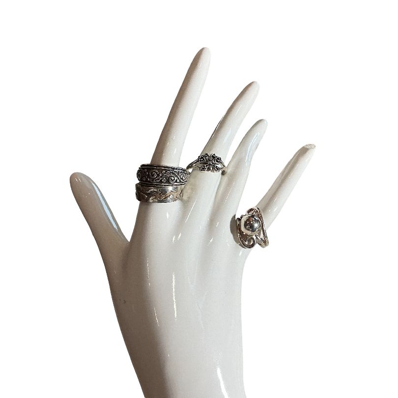 Dylan’s Silver Small Sterling Silver Rings