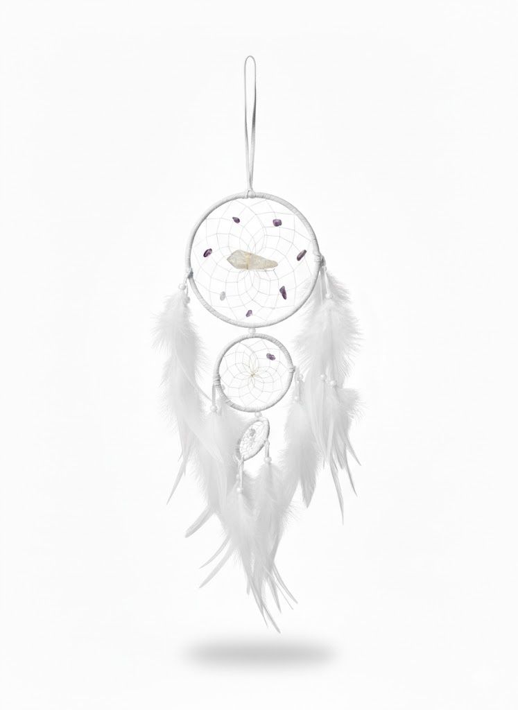 Monague Dream Catcher- Generations, Colour: White, Variant: Amethyst