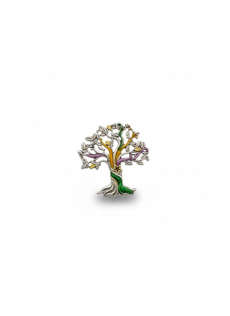 Color Your World Tree of Life Charm