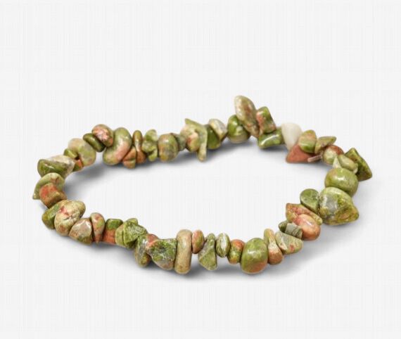 Unakite Stone Bracelet