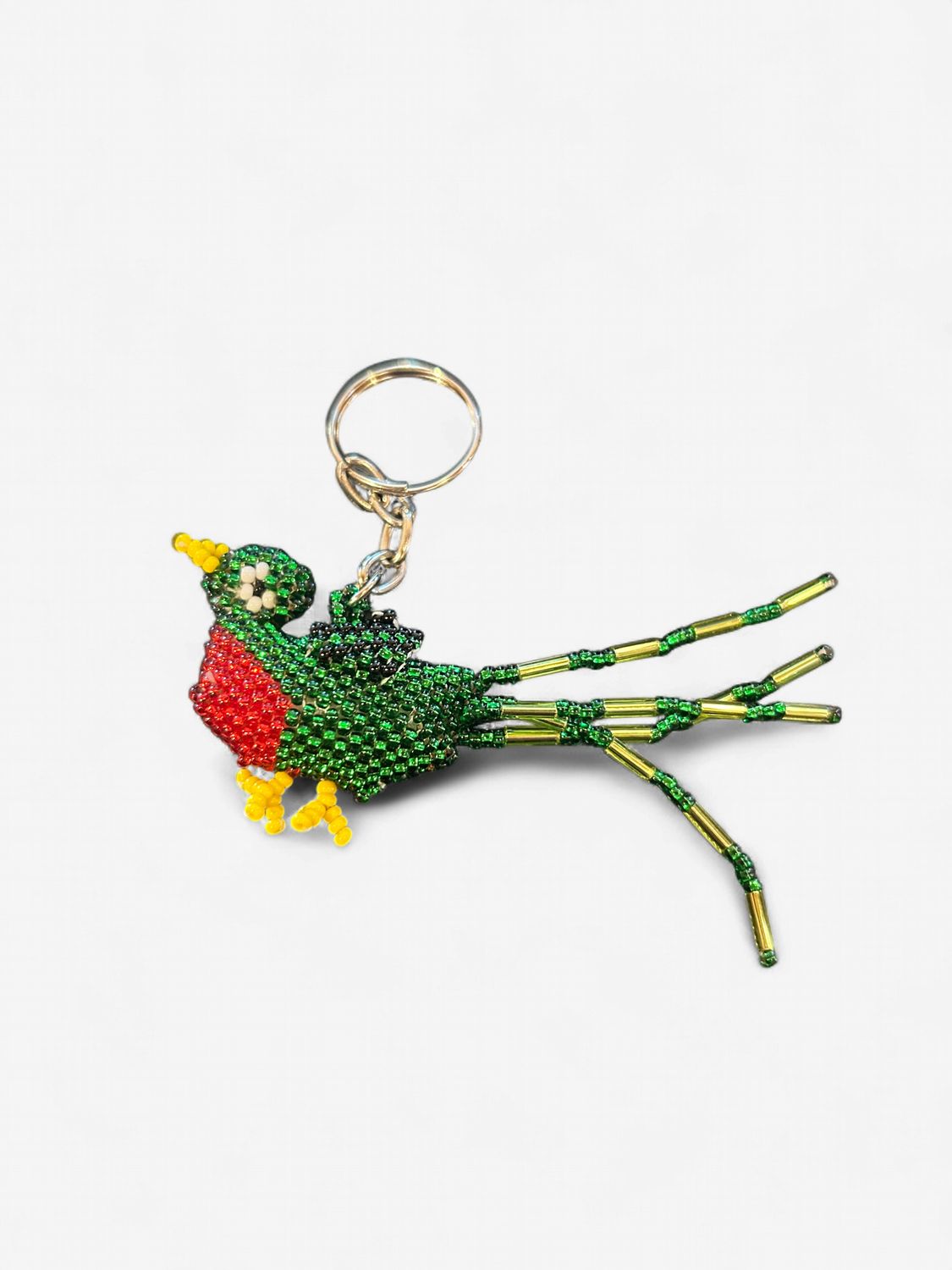 Beaded Duck Keyring