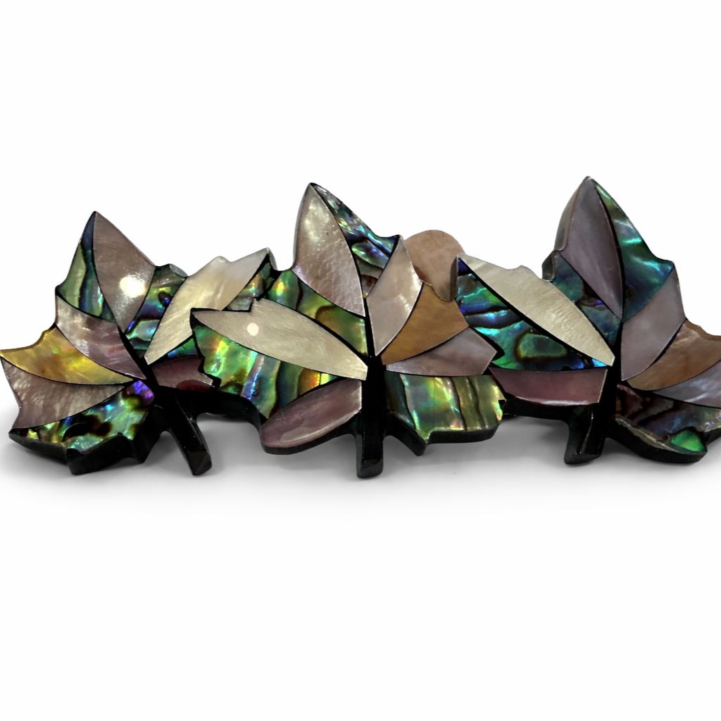 Maple Leaves Barrette