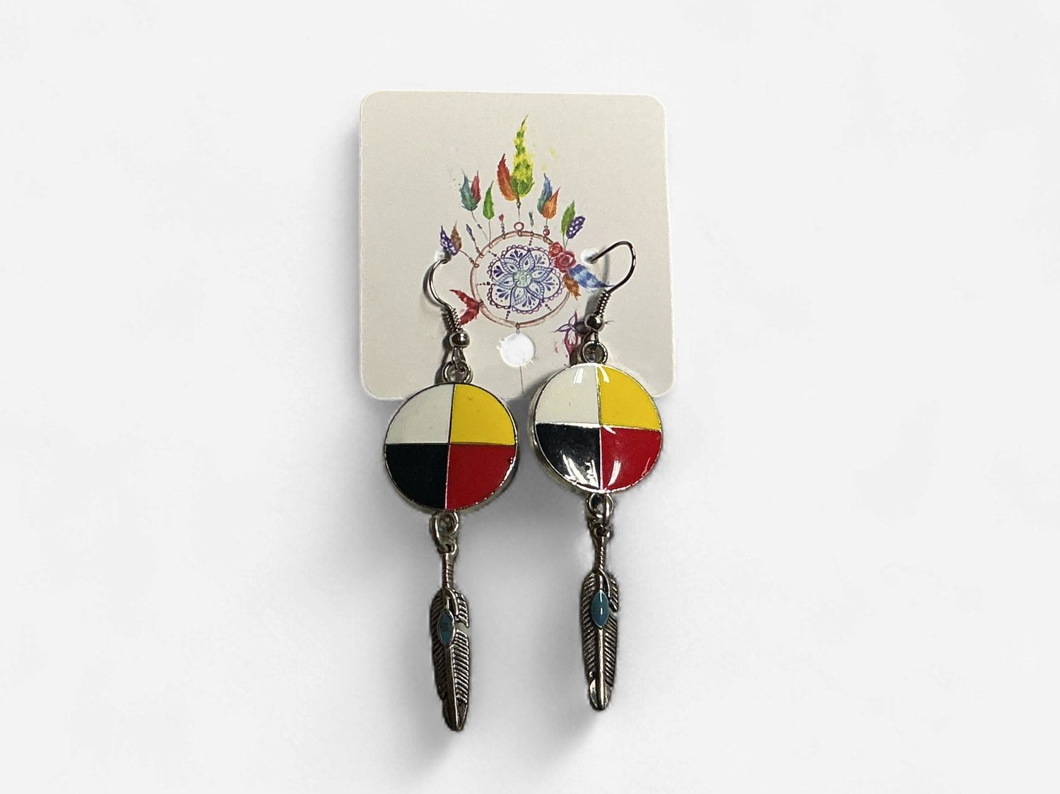Medicine Wheel Earring