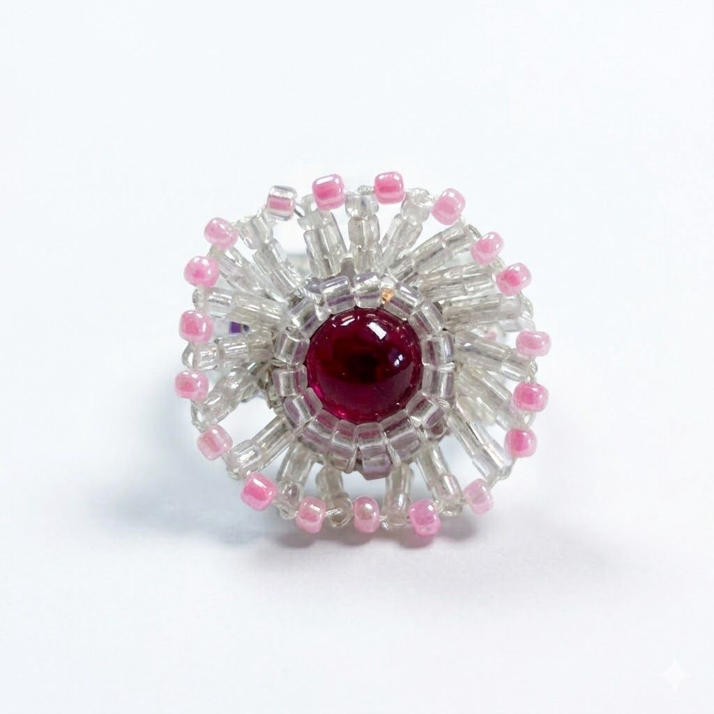 Round Beaded Assorted Rings