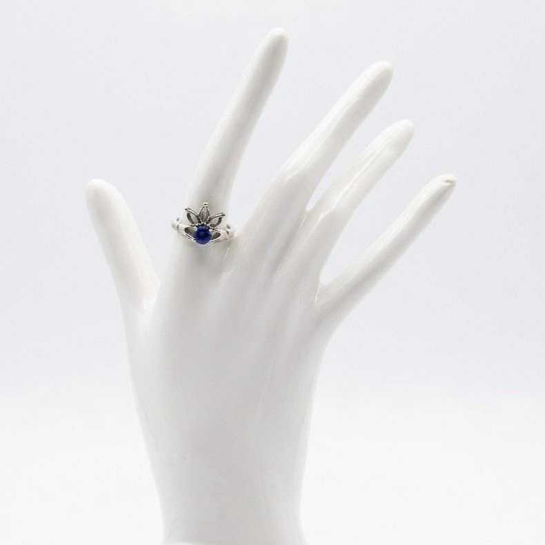 Assorted Dark Blue Gem Rings