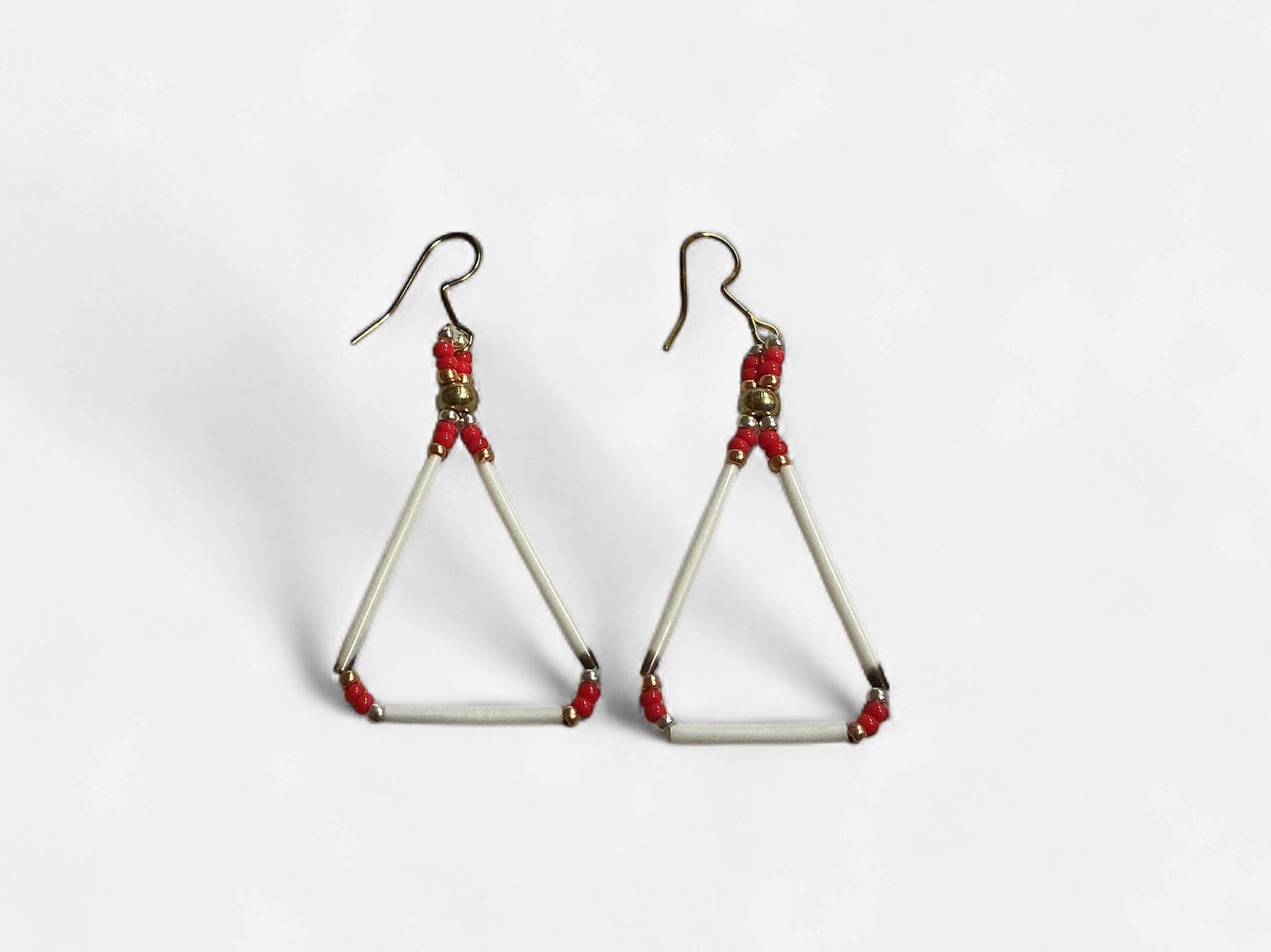 Beaded Loop Earings
