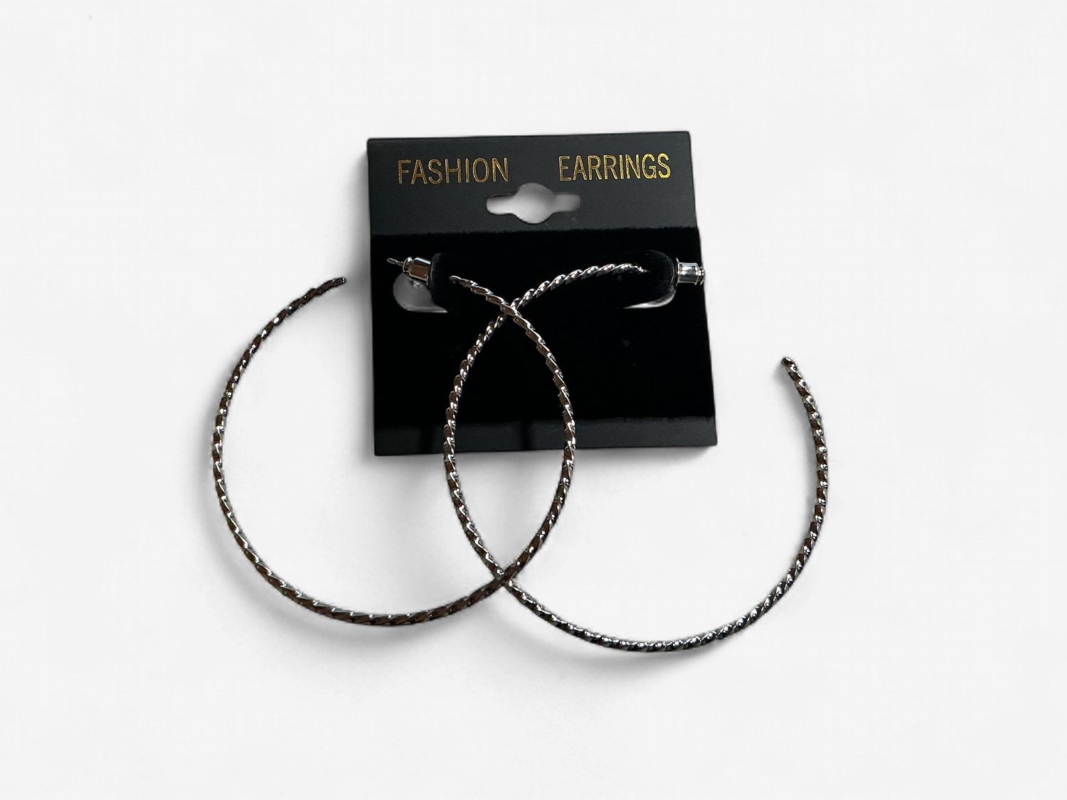 Silver Hoops
