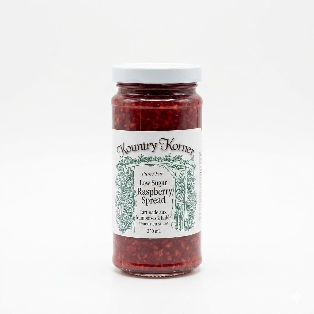 Kountry Korner Raspberry Jam- Low Sugar