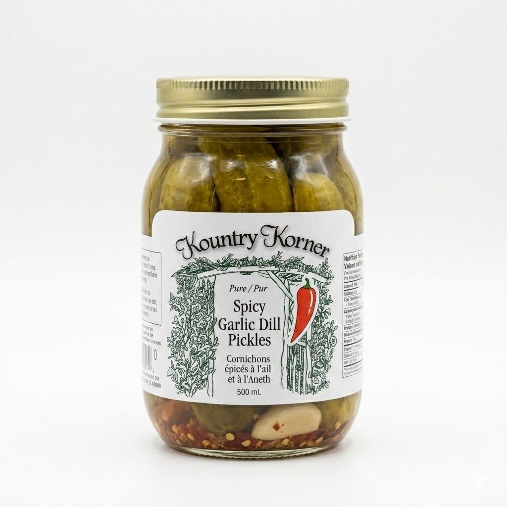 Kountry Korner Spicy Dill Pickles