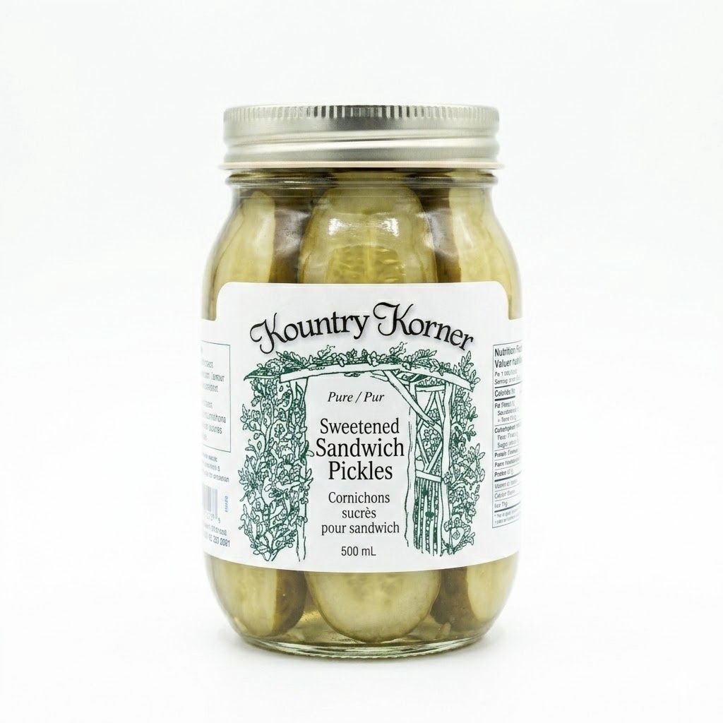 Kountry Korner Sweetened Sandwich Pickles