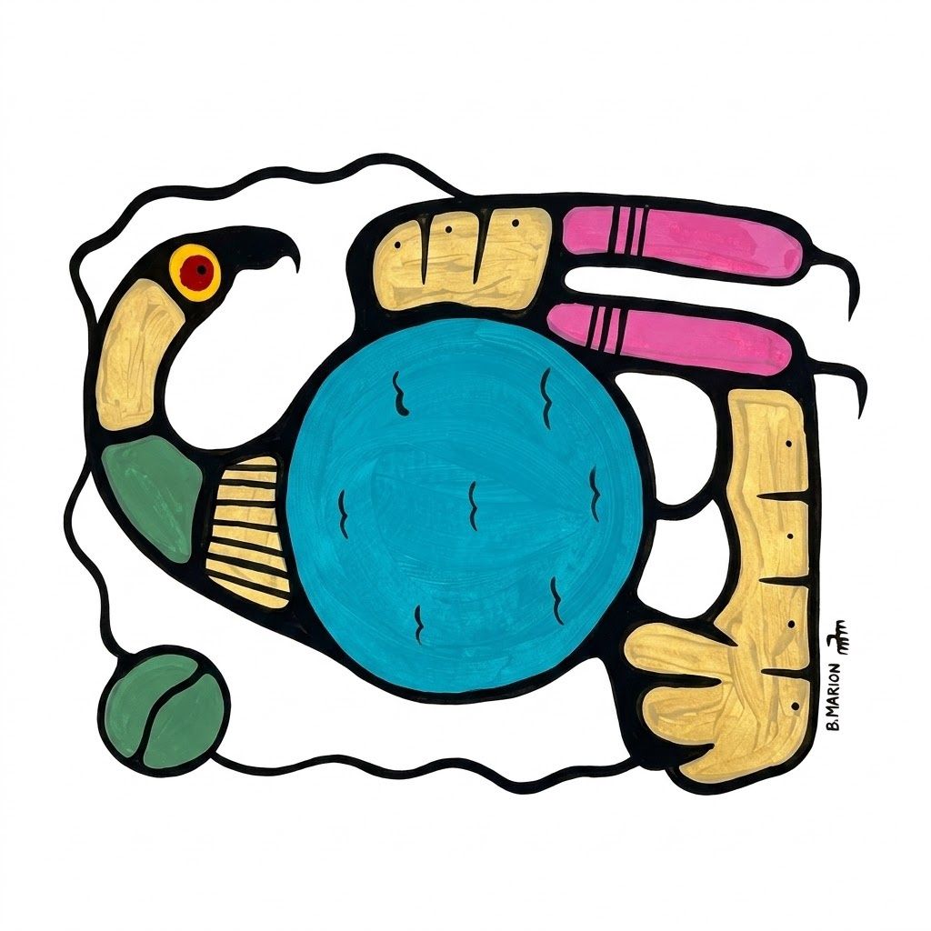 Brian Marion Original Artwork- Frameless