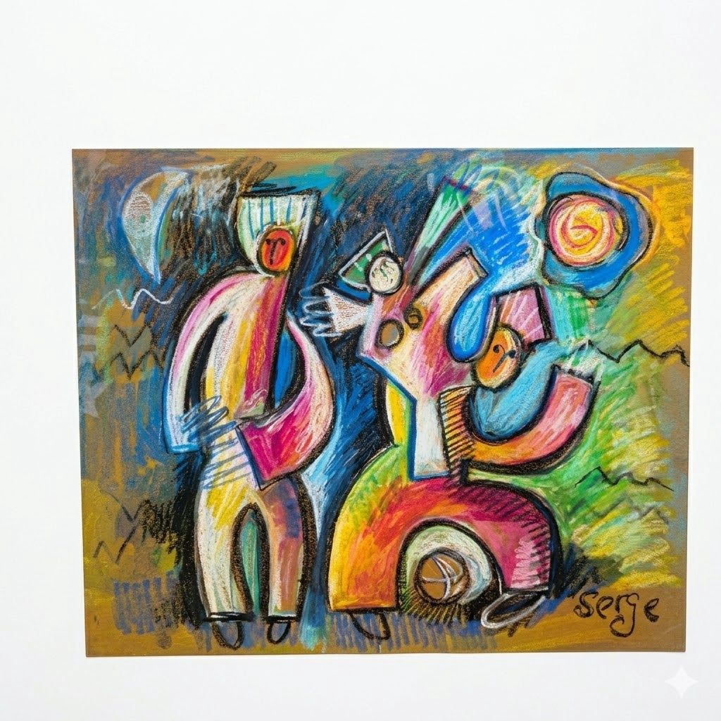 Serge Deherian Original Artwork- Frameless