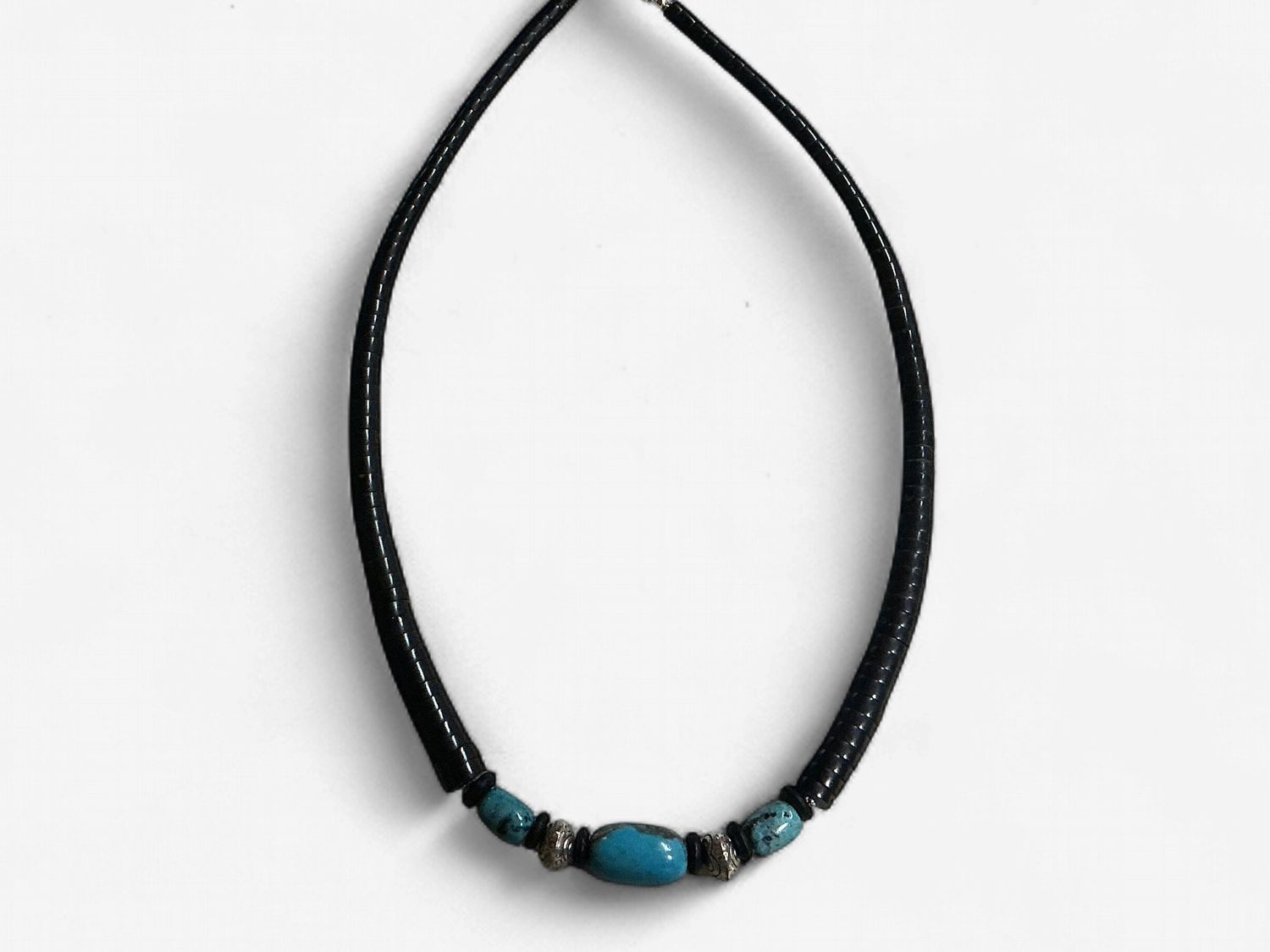 Black Coconut Wood Necklace