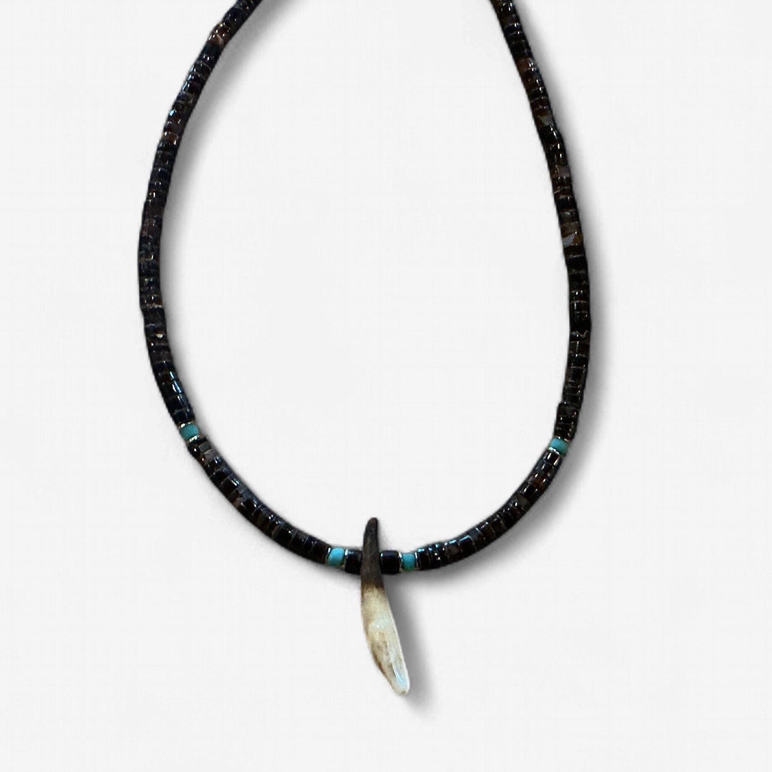 Coyote Tooth Pendant Necklace