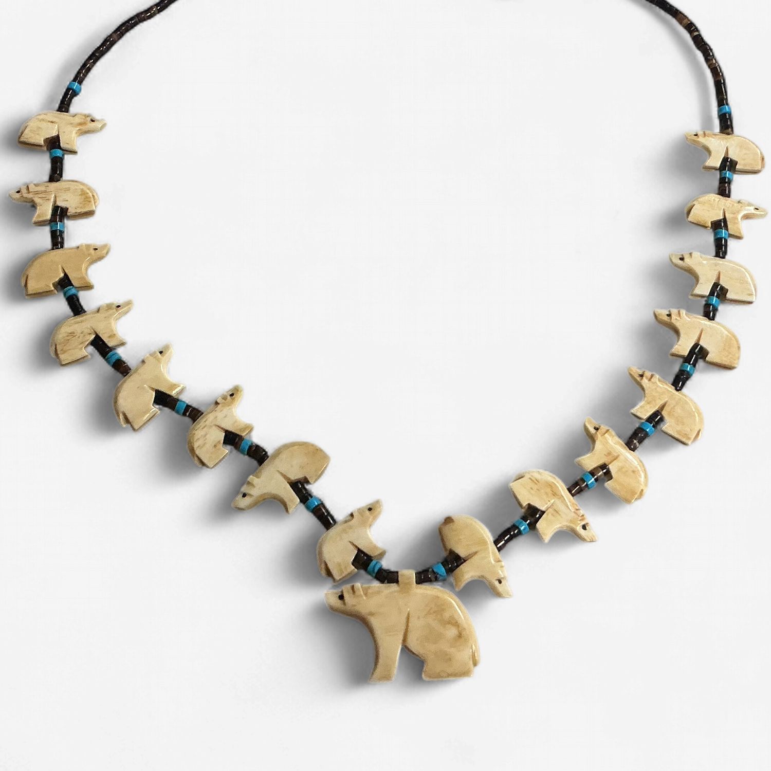 Bear Bone Statement Necklace