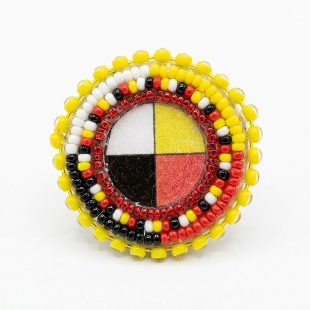 Assorted Beaded Pin