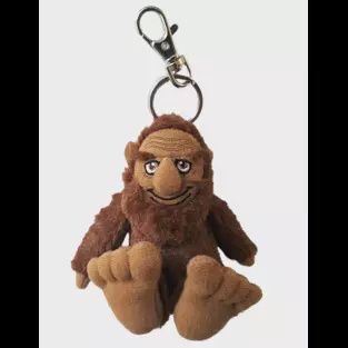 Mini Plush Zipper Keychains, Variant: Sasquatch