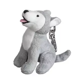 Mini Plush Zipper Keychains