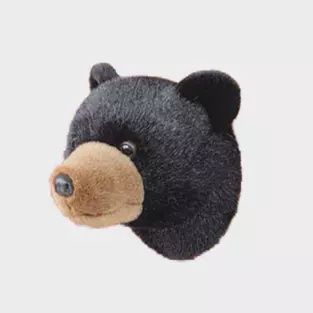 Junior Wall Toy Animal Plush, Variant: Black Bear