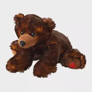 12" Maplefoot Grizzly Bear Plush