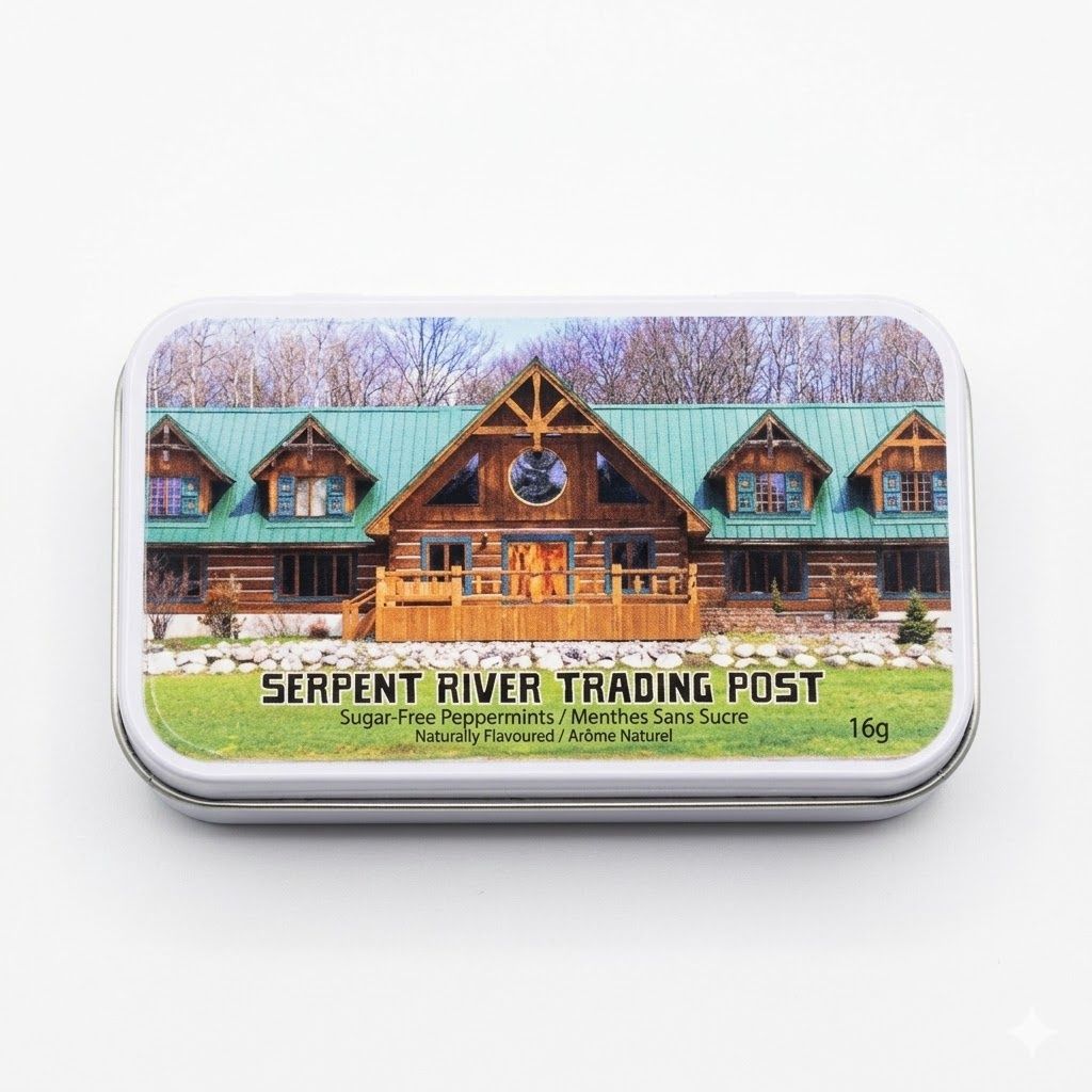 Serpent River Trading Post Slider Mint Tins
