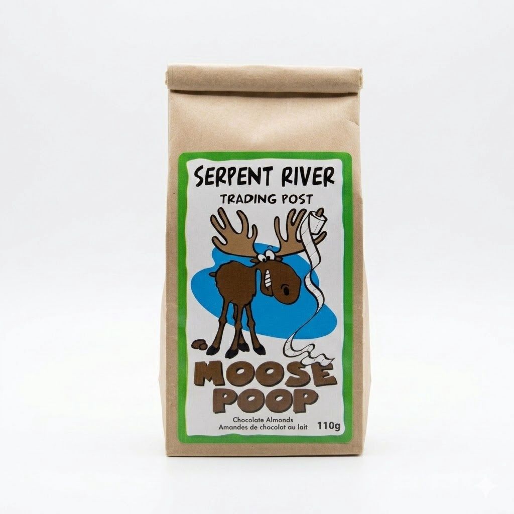 Brown Bag Moose Poop Candy