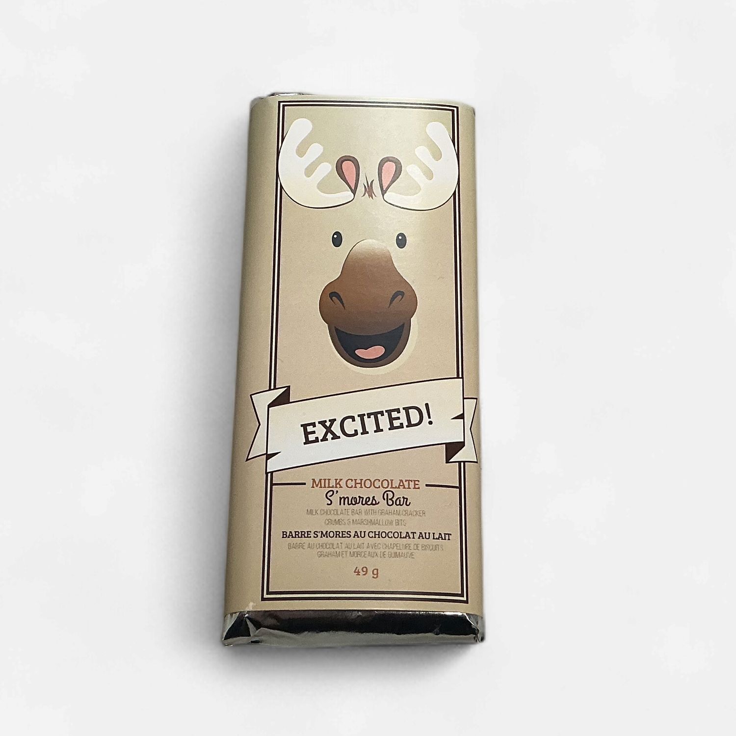 Moose Emoji Bar, Design: Excited