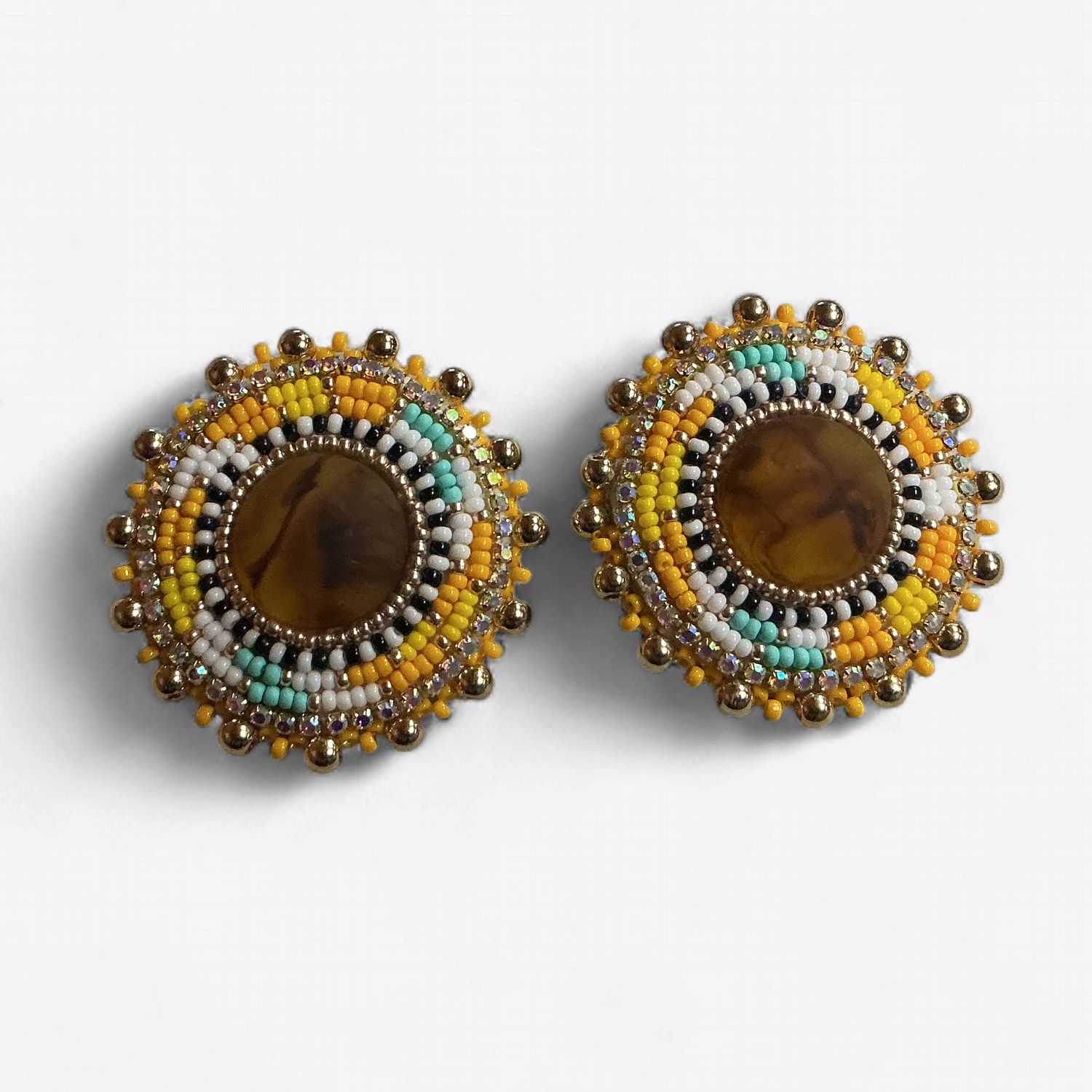 Charlotte Visitor Assorted Beaded Earrings- Large O/C
