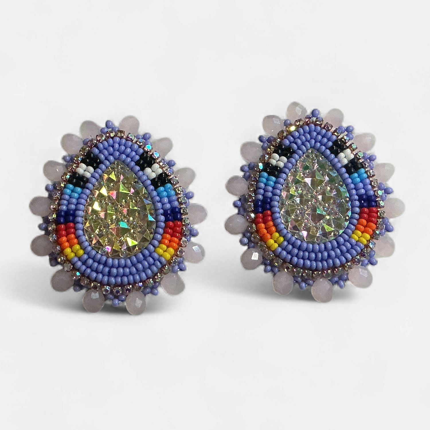 Charlotte Visitor Assorted Beaded Earrings- Medium O/C