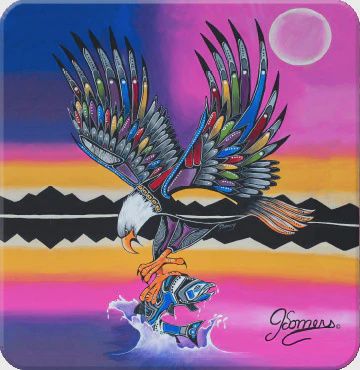 OSCARDO Assorted Hard Coasters Cork Back- Set of 4