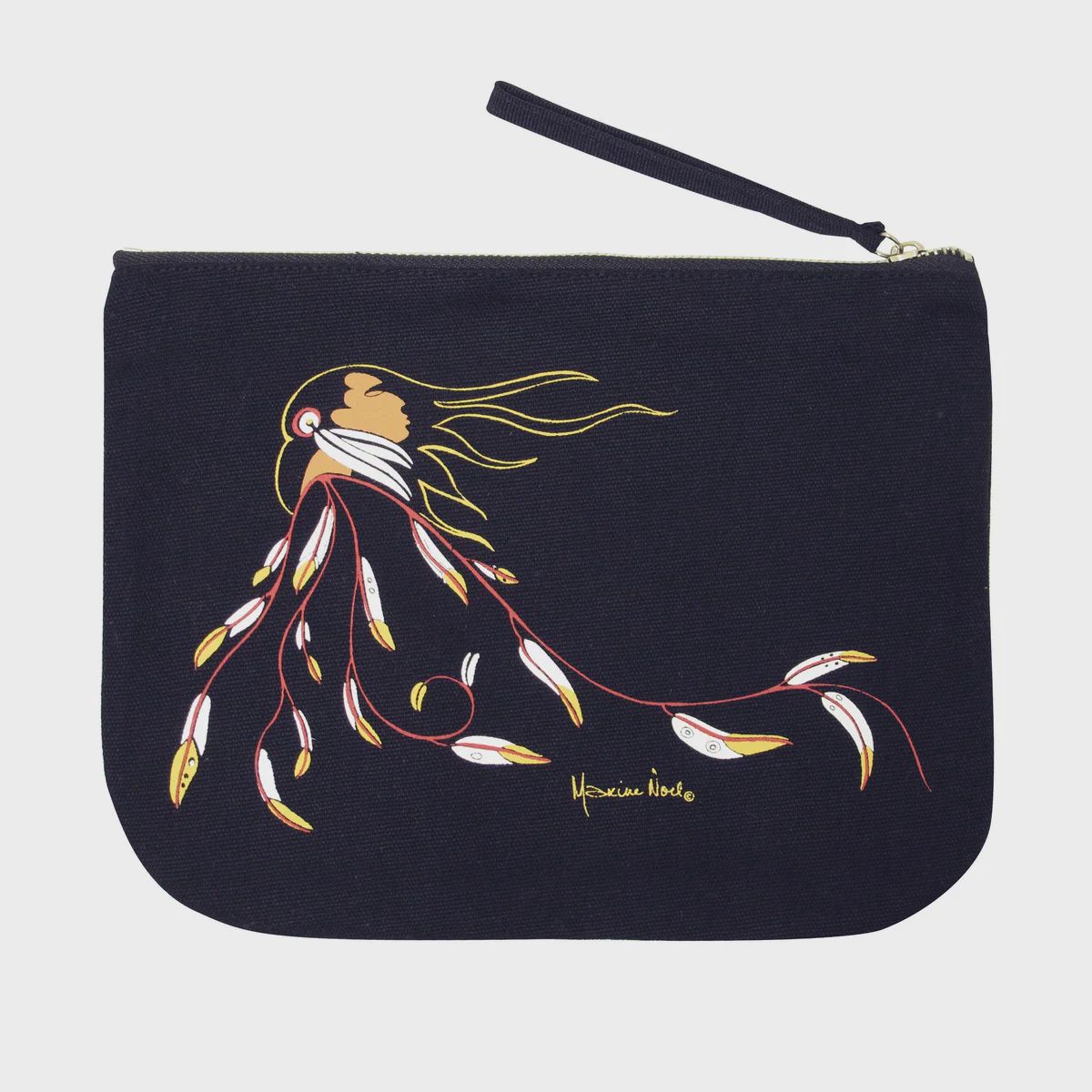 OSCARDO Assorted Eco Zip Pouch, Style: Eagles Gift- Maxine Noel
