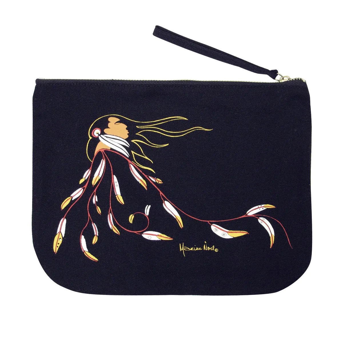 OSCARDO Assorted Eco Zip Pouch, Style: Eagles Gift- Maxine Noel