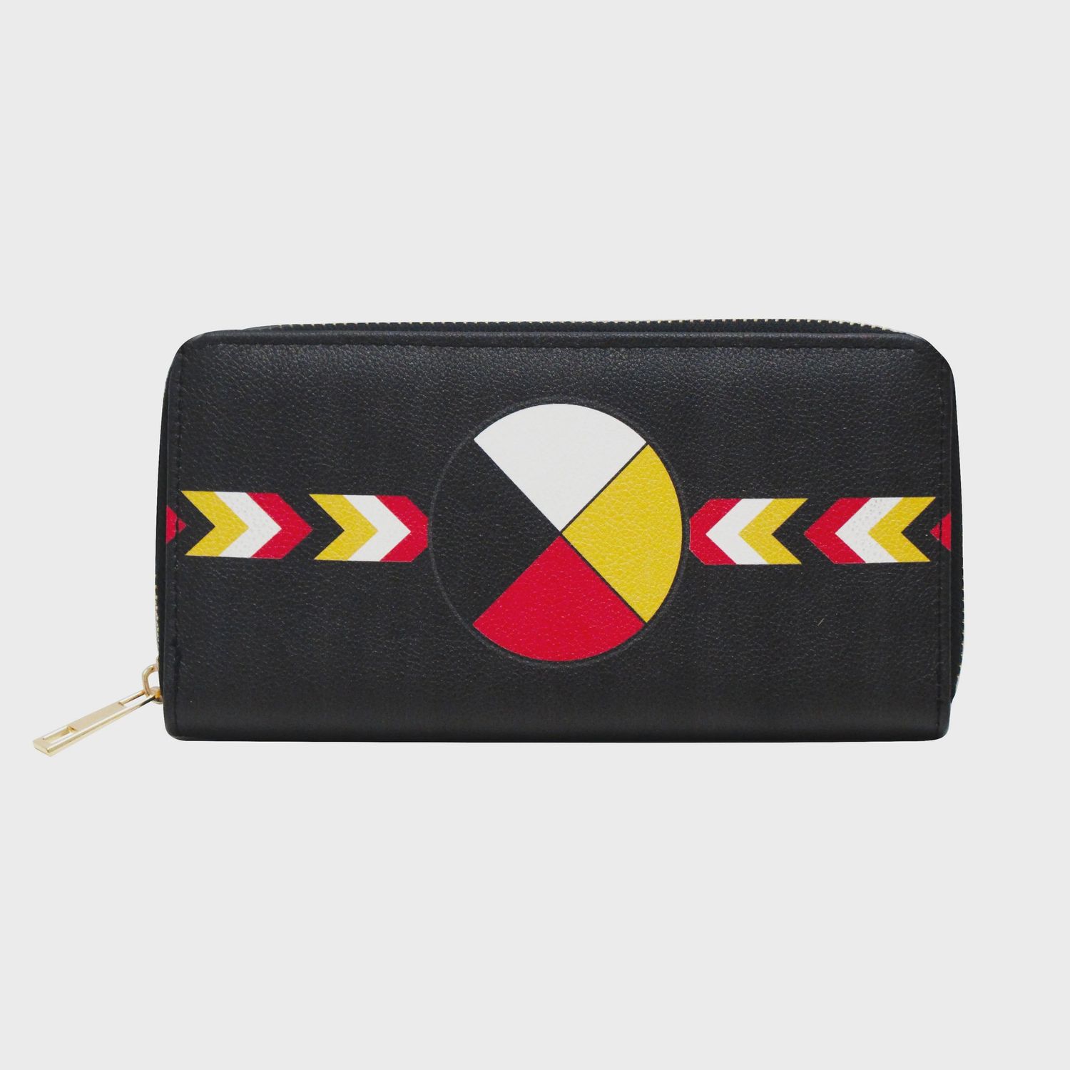OSCARDO Assorted Zipper Wallet, Design: Medicine Wheel