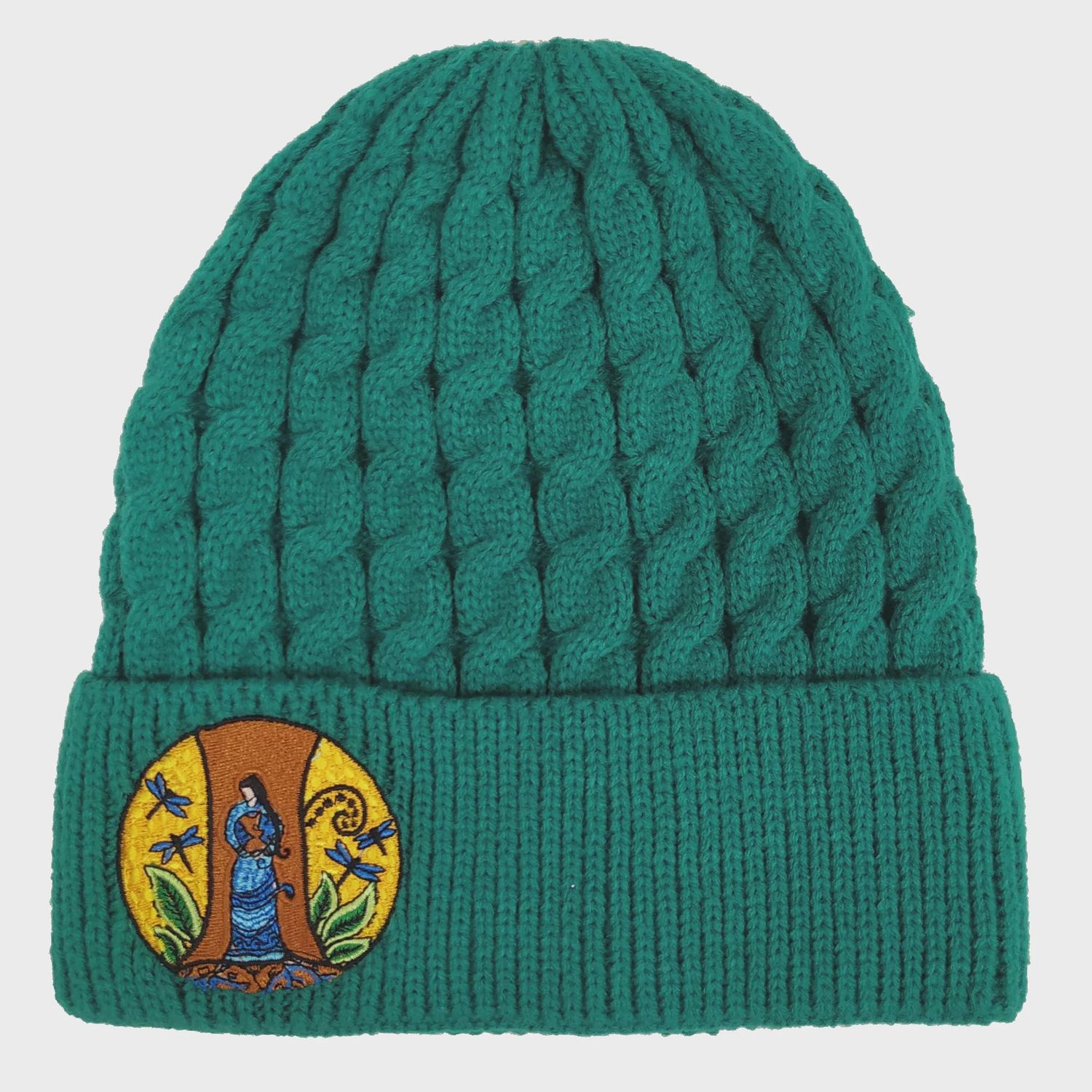 OSCARDO Assorted Knit Hats, Design: Strong Earth Woman- Leah Dorion