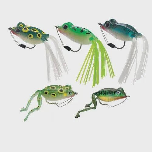 Assorted Frog Lures, Design: Standard Weedless