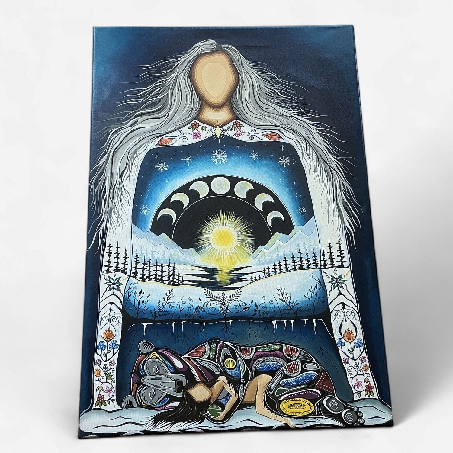 Jessica Somers While Mother Earth Sleeps Print O/C